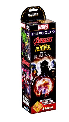 Marvel Heroclix: Avengers Black Panther and the Illuminati Booster Pack